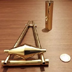 Experimento de fisica duplo cone lat�o