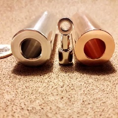 experimento de fisica tubo de cobre e alum�nio